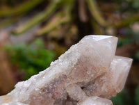 Natural White Smokey And Limonite Fairy Spirit Quartz Clusters x 5 From Boekenhouthoek, South Africa