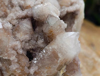 Natural White Smokey And Limonite Fairy Spirit Quartz Clusters x 5 From Boekenhouthoek, South Africa