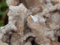 Natural White Smokey And Limonite Fairy Spirit Quartz Clusters x 5 From Boekenhouthoek, South Africa