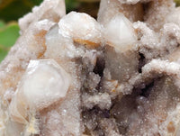 Natural White Smokey And Limonite Fairy Spirit Quartz Clusters x 5 From Boekenhouthoek, South Africa
