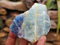 Natural Watermelon Fluorite Cobbed Specimens x 24 From Uis, Namibia