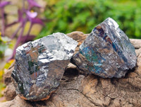 Natural Lead Galena Cobbed Specimens x 12 From Kaokoveld, Namibia