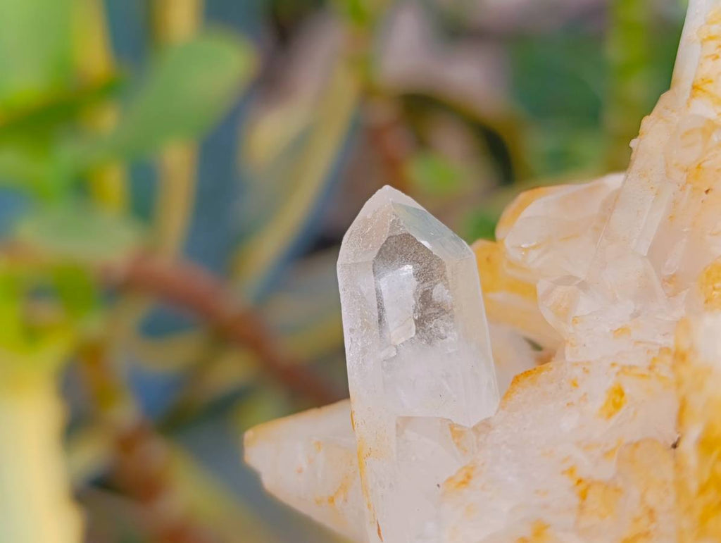 Natural Mixed Quartz Crystal Clusters x 4 From Madagascar