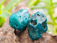 Polished Dioptase Free Forms x 35 From Likasi, Congo