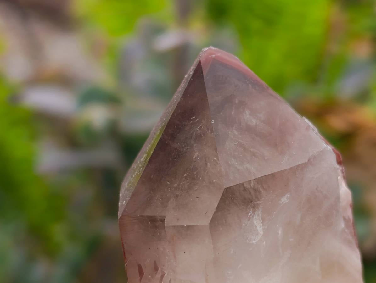Natural Red Hematoid Quartz Clusters x 6 From Karoi, Zimbabwe