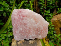 Natural Cobbed Rose Quartz Specimens x 2 From Northern Cape, South Africa