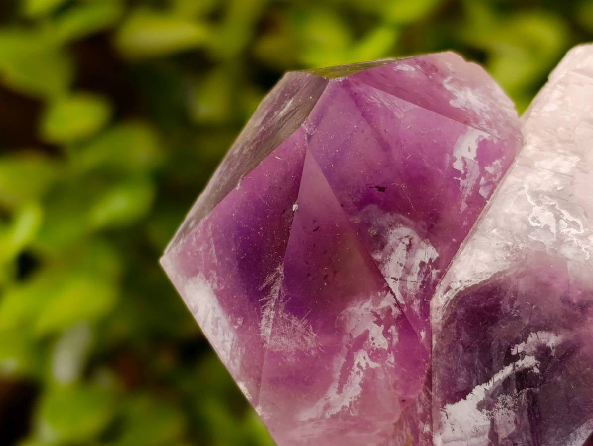 Natural XL Jacaranda Amethyst Quartz Crystal Cluster x 1 From Mumbwa, Zambia