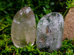 Polished Clear Quartz Galets With Inclusions x 6 From Madagascar