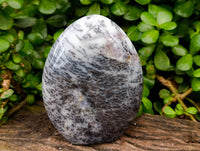 Polished Dendritic White Opal Agate Standing Free Forms x 4 From Moralambo, Madagascar