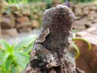 Natural Drusy Hemimorphite, Libethenite and Malachite On Dolomite Specimens x 4 From Shituru Mine, Congo