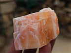 Natural Sunset Orange Calcite Specimens x 24 From Spitzkop, Namibia