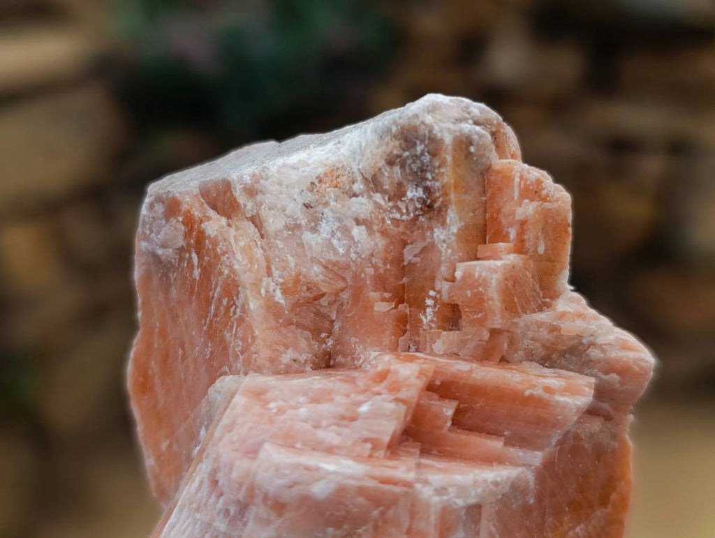 Natural Sunset Orange Calcite Specimens x 24 From Spitzkop, Namibia