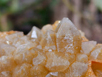 Natural Limonite Quartz Clusters x 6 From Solwezi, Zambia