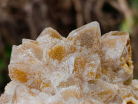 Natural Limonite Quartz Clusters x 6 From Solwezi, Zambia