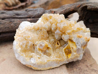 Natural Limonite Quartz Clusters x 6 From Solwezi, Zambia