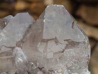 Natural Smokey Quartz Crystals x 3 From Mulanje, Malawi