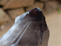 Natural Smokey Quartz Crystals x 3 From Mulanje, Malawi
