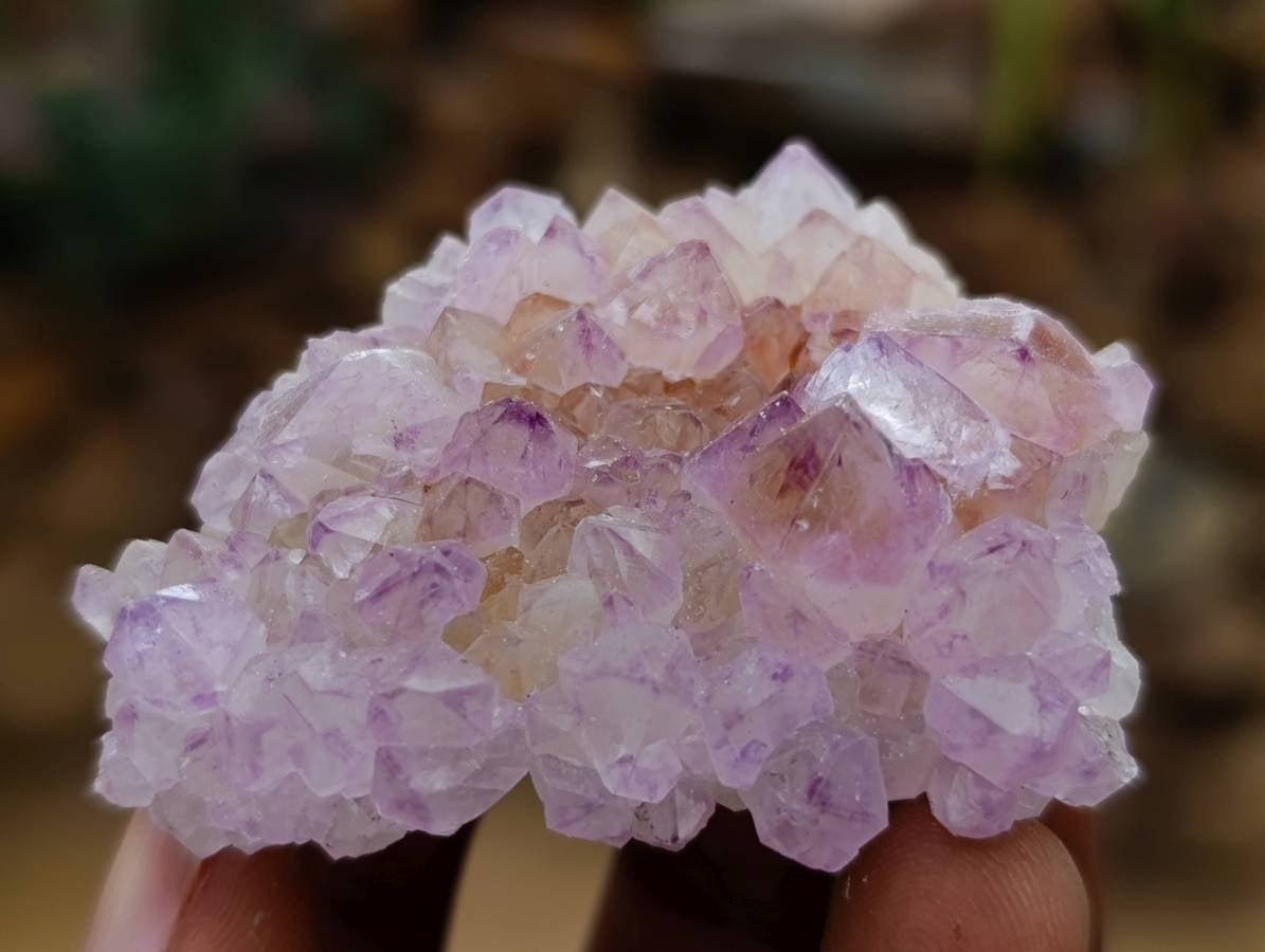 Natural Sunburst Amethyst Spirit Clusters x 20 From Boekenhouthoek, South Africa