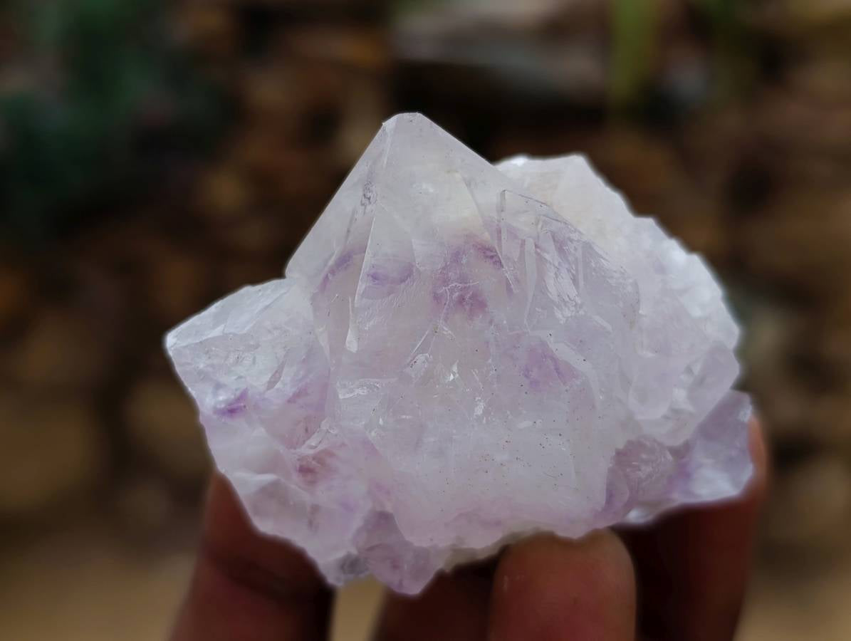 Natural Sunburst Amethyst Spirit Clusters x 20 From Boekenhouthoek, South Africa