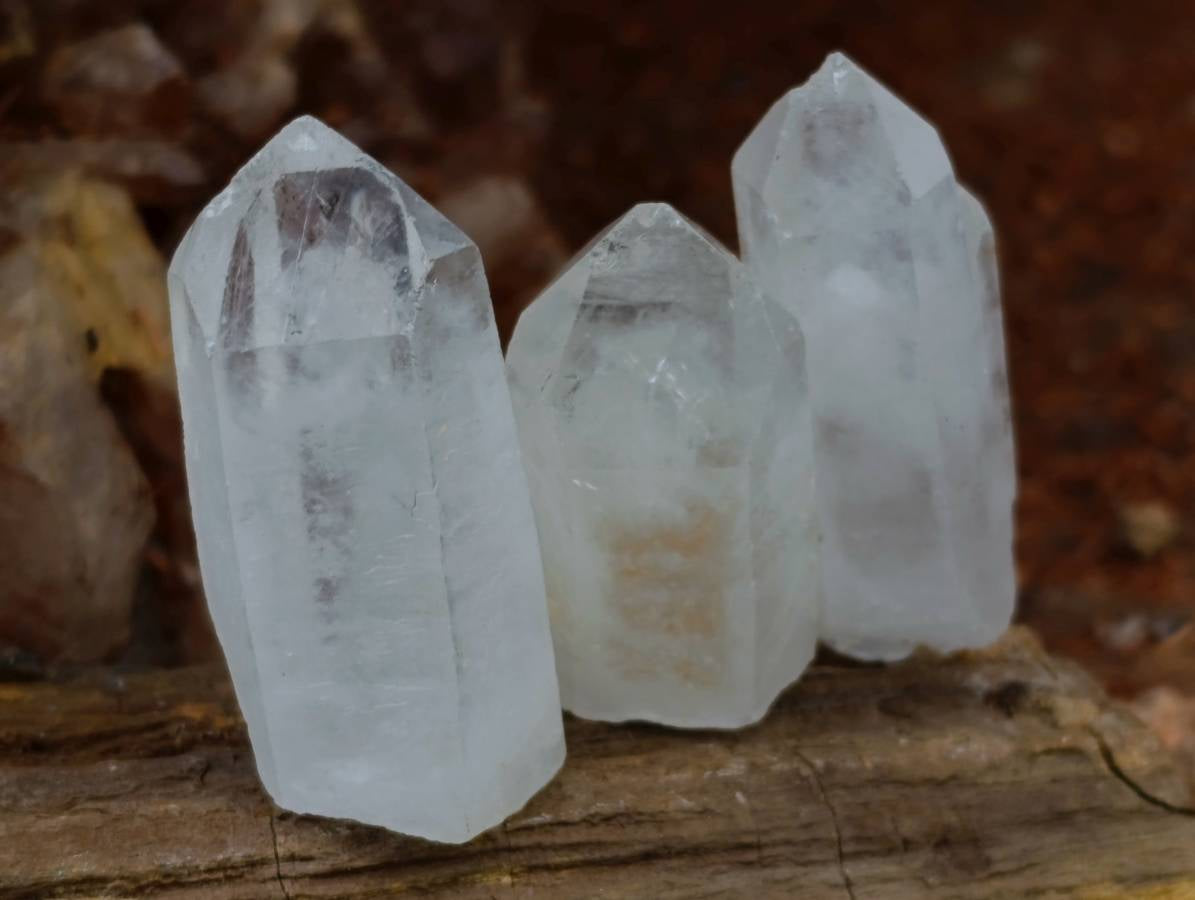 Natural Mini Quartz Crystals x 70 From Madagascar