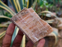 Natural Sunset Orange Calcite Specimens x 12 From Spitzkop, Namibia