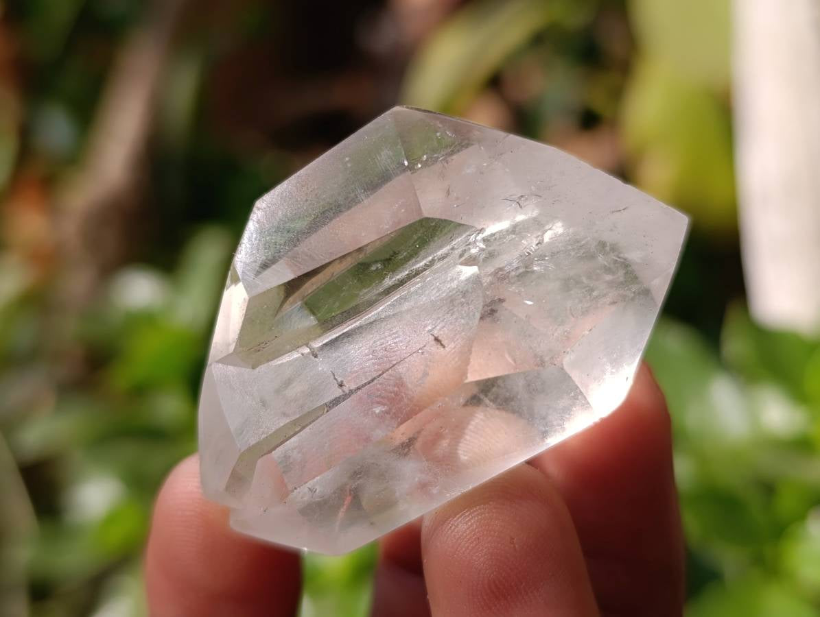 Polished Double Terminated Clear Quartz Crystals x 20 From Madagascar