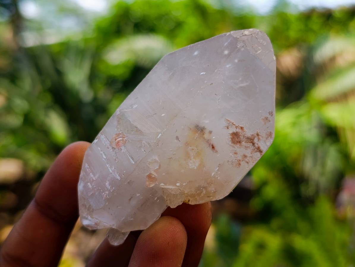 Natural Quartz Crystals x 12 From Madagascar - Toprock Gemstones and Minerals 