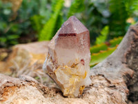 Natural Red Hematoid Quartz Clusters x 5 From Karoi, Zimbabwe