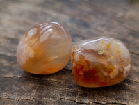 Polished Flower Agate Free Forms x 70 From Antsahalova, Madagascar