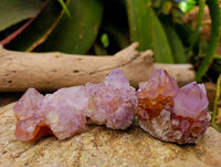 Natural Amethyst Spirit Clusters x 14 From Boekenhouthoek, South Africa