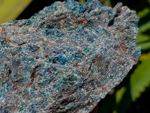 Natural Cobbed Blue Apatite Specimens x 20 From Madagascar