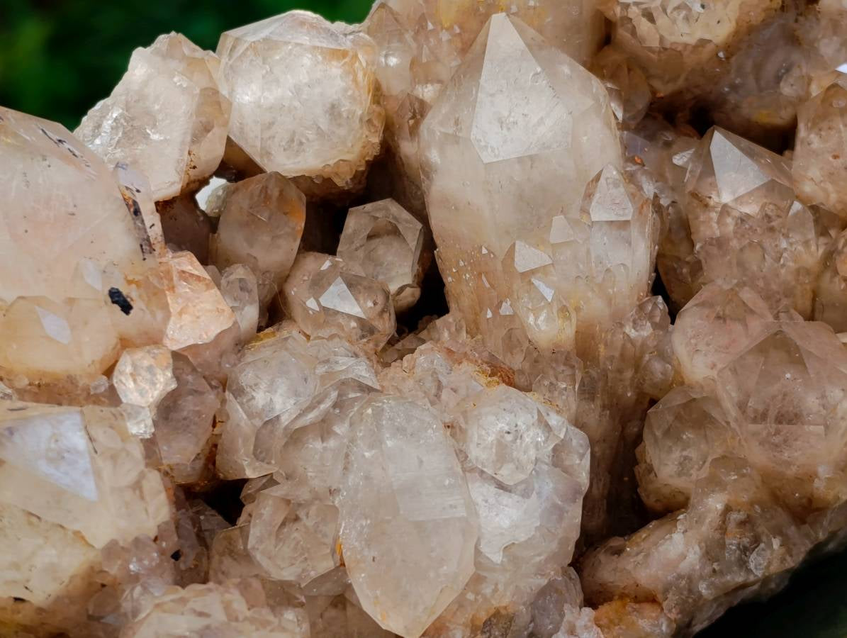 Natural Smokey Phantom Quartz Cluster x 1 From Luena, Congo