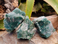 Natural Jade Cobbed Specimens x 12 From Swaziland