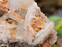 Natural Rare Bladed Barite Specimens x 2 From Congo
