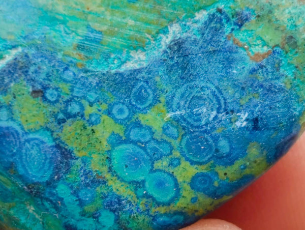 Polished Azurite And Flower Banded Malachite Free Forms x 70 From Congo
