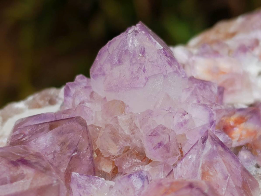 Natural Sunburst Amethyst Spirit Clusters x 2 From Boekenhouthoek, South Africa