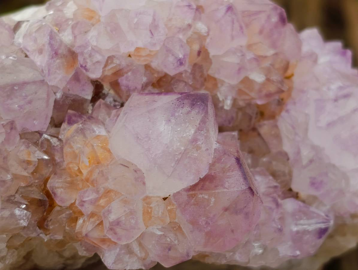 Natural Sunburst Amethyst Spirit Clusters x 2 From Boekenhouthoek, South Africa