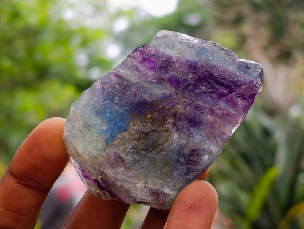 Natural Watermelon Fluorite Cobbed Specimens x 24 From Uis, Namibia