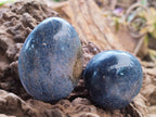 Polished Lazulite Palm Stones x 12 From Madagascar