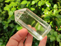 Polished Clear Quartz Crystals x 6 From Madagascar