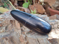 Polished Black Basalt Massage Wands x 12 From Madagascar