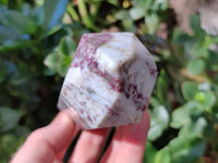 Polished Rubellite Pink Tourmaline Points x 2 From Ambatondrazaka, Madagascar