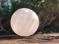 Polished XL Pearl Girasol Quartz Sphere x 1 From Ambatondrazaka, Madagascar