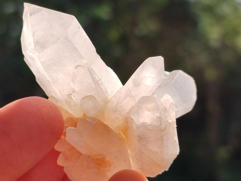 Natural Quartz Crystal Clusters x 35 From Madagascar