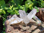 Natural Quartz Crystal Clusters x 35 From Madagascar