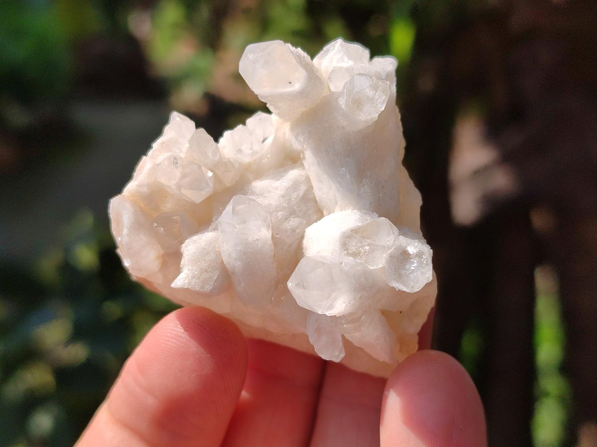 Natural Quartz Crystal Clusters x 35 From Madagascar