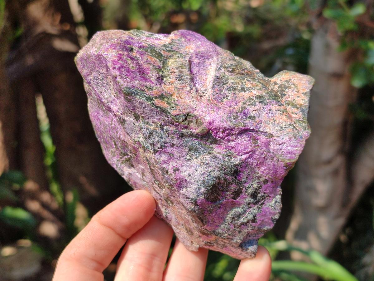 Natural Stichtite Cobbed Specimens x 3 From Barberton, South Africa