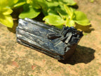Natural Schorl Black Tourmaline with Associated Minerals x 6 From Erongo, Namibia