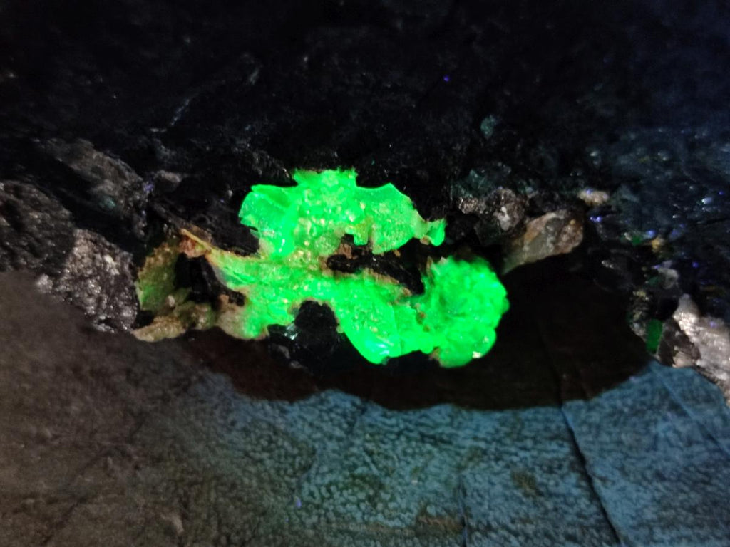 Natural Schorl Black Tourmaline with Associated Minerals x 6 From Erongo, Namibia