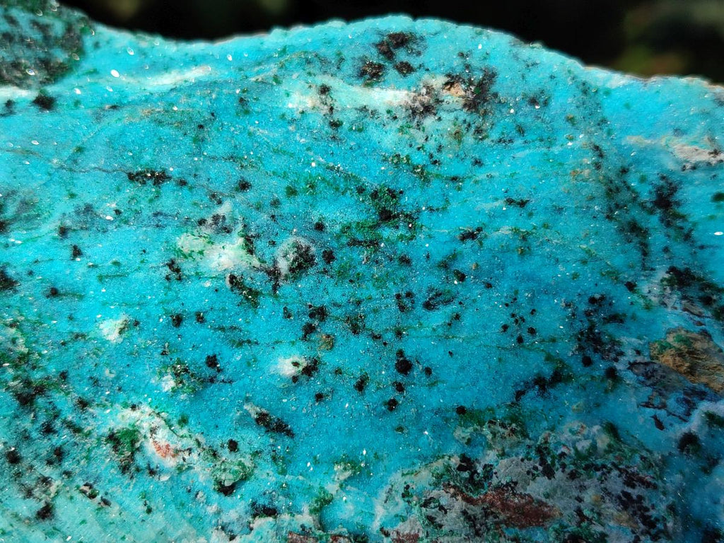 Natural Drusy Coated Chrysocolla Specimens With Associated Minerals x 2 From Likasi, Congo - Toprock Gemstones and Minerals 